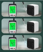 Resim Aoyingnettech Yeme Taşınabilir Soğutucu Nemlendirici Mini Klima Fanı 3 Hb Hız Ayarlı Gürültüsüz 