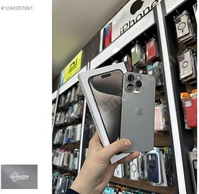 Resim Apple iPhone 15 Pro Max İkinci El TR | 512 GB | Gri 
