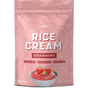 Resim BAHS Rice Cream - Strawberry 800 gr 