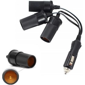 Resim Electroon 12Volt 1X3 Çakmak Çoklayıcı 3Lü Kablolu 