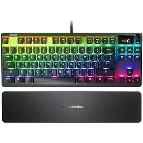 Resim Steelseries Apex 7 TKL Blue Switch Kablolu RGB İngilizce Mekanik Oyuncu Klavye 