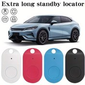 Resim Kablosuz Taşınabilir GPS Takip Cihazı, iPhone & Android Telefon ve Akıllı Telefonlar için Kayıp Önleyici Bulucu, Köpek Kedi Evcil Hayvan Çanta Anahtarlık Alarm Hatırlatıcı Bulucu, Valiz ve Cüzdan İzleme Aleti 