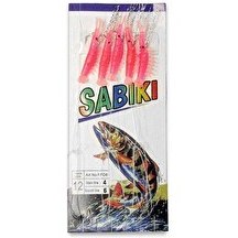 Resim Avcı Market Sabiki Living Shrimp Pink Karides No:10-7 Kanca 5'li Lüfer Palamut Levrek Çaparisi 