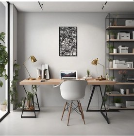 Resim Modern Metal Duvar Sanatı Simpsons Metal Duvar Tablosu Pop Art 