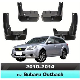 Resim Motion003 Subaru Outback 2010 2014 Abs Çamurluk Seti 4 Parça Çamur Kalkanı Aksesuarları 