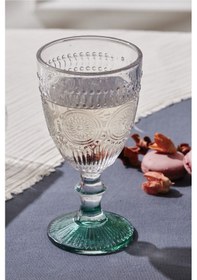 Resim Karaca Sunflower Kadeh Yeşil 