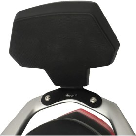 Resim GP Kompozit Yamaha NMAX 125 / 155 2015-2026 Uyumlu Sissy Bar Siyah 