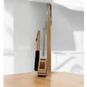 Resim Sistem Ayakkabı Sistem Ahşap Ayakkabı Çekeceği Fırça Kereta 67 cm-Renksiz 