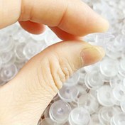 Resim 20/40 adet Şeffaf Plastik Ayakkabı Süsleri - Botlar, Takı ve Saatler için DIY Aksesuarlar 