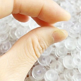 Resim 20/40 adet Şeffaf Plastik Ayakkabı Süsleri - Botlar, Takı ve Saatler için DIY Aksesuarlar 