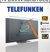 Resim TVSAFENOW Telefunken 88'' Inç 223 Ekran Televizyonlar Için Uyumlu Tv Ekran Koruyucu 