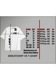 Resim Unisex Babygirl Taş Baskılı Sweatshirt Beyaz Siyah 