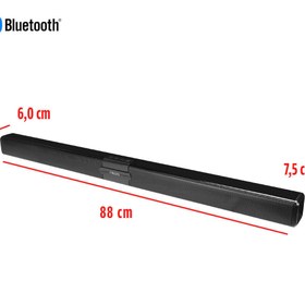 Resim Mikado MD-SB101 Sinema Sistemi 20w Soundbar Bluetooth Hoparlör Bluetooth Speaker Usb+aux+microsd Mikado 