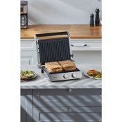 Resim Homend Grilliant 1344H Inox Izgaralı Tost Makinesi 
