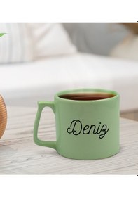 Resim Bk Gift Kişiye Özel İsimli Pastel Yeşil Middle Kupa Bardak, Arkadaşa Hediye, Ev Hediyesi, Doğum Günü Hediyesi, Ofis Hediyesi-8 Kobitmeyencom30078 Bk G 