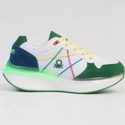 Resim Benetton Bni-10044 Ss Kadın Spor Ayakkabı BNI-10044-R145182 Beyaz - Yeşil 