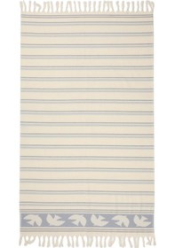 Resim Özdilek Birds Peştamal Banyo Havlusu 90x150 Cm Gri 