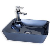 Resim Eva Banyo Lena E-4620L Tezgah Üstü Porselen Lavabo 