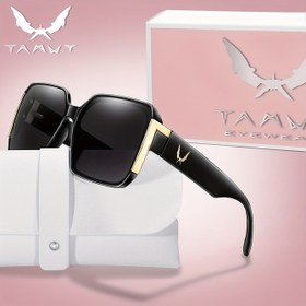 Resim Metal Detaylı Vintage Kare Çerçeve Moda Gözlükleri - Unisex, Kutusu Dahil, Günlük Kullanım ve Tatil Partileri İçin İdeal 