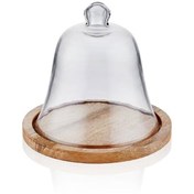 Resim The Mia CAM0390 Madera Kek Saklama Fanusu 20x21x21 cm 