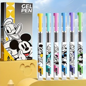 Resim 6 adet DISNEY Lisanslı Ürün - 6 adet Disney Mickey, Minnie ve Arkadaşları Geri Çekilebilir Jel Kalemler, 0.5mm Uç, Ofis Kullanımı İçin Uygun, Yaratıcı Kırtasiye, Mükemmel Sevgililer Günü ve Doğum Günü Hediyesi, İdeal Hediye Seçimi, Profesyonel Sanat Kullanımı 
