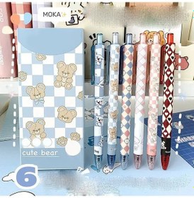 Resim Fosenze Mr.paper 6'lı Roller Kalem Seti - Hızlı Kuruyan Siyah Mürekkep, Plastik Vücut, 0.1 Mm Uç, Hem Sağ Hem Sol El İçin Gümüş 