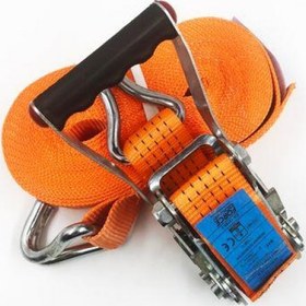 Resim Spanzet Emniyet Kemerli 5 Ton - 10 Metre Yük Gerdirme Halatı 