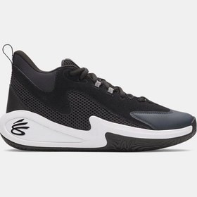 Resim Under Armour Curry 3z 25 Sde Erkek Basketbol Ayakkabısı Siyah 