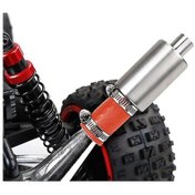 Resim Teltree 1/5 Ölçekli Hpı Baja Rovan 5b 5t 5sc Losı Tdbx Fs Rc Truck İçin Metal Ekzos Müfleyi Boru Seti - Dayanıklı Ve Kolay Kurulum 