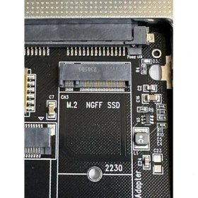 Resim Keepro Msata SSD 9.5 mm Kızak 9.5 mm Kızak Msata SSD Çevirici Msata 9.5 mm HDD Caddy 