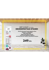 Resim Letbil - El Dezenfektan Standı Mdf Düz Model - Sakarya 