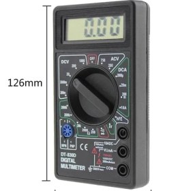 Resim DT-830D Multimetre Dijital Ölçü Aleti Avometre 