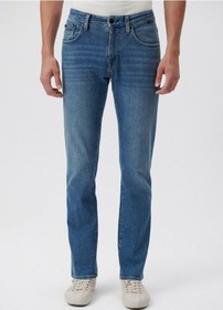 Resim Mavi - Martin Açık Puslu Mavi Black Jean Pantolon 0037882874 Mavi 