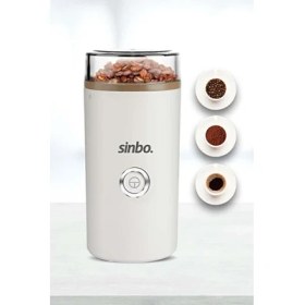 Resim Sinbo Elektrikli Kahve Öğütücü – Paslanmaz Çelik Gövde, Bıçak Emniyetli, Türkiye Üretimi, Ev ve Ofis Kullanımına Uygun 
