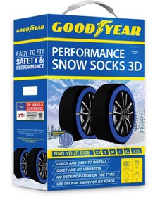 Resim Goodyear Kar Çorabı, A+ Kalite Yüksek Performanslı Kar Zinciri 