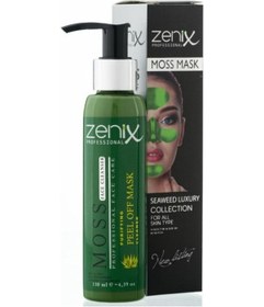 Resim Zenix Soyulan Yüz Maskesi Pompalı Yeşil 130 ML 