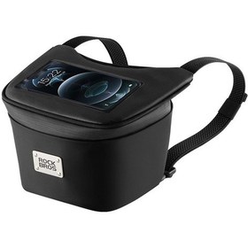 Resim Cbtx Global Rockbros B113 Scooter Su Geçirmez Dokunmatik Ekran Ön Çanta Cep Telefonu Çantası Elektrikli Motosiklet Asılı Çanta 