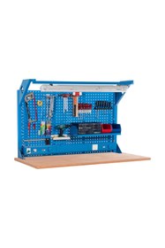 Resim starçelik Atölye Çalışma Tezgahı İçin Takım Asma Panosu (1430x195x914 mm) 