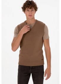 Resim U.s. Polo Assn. Erkek Vizon Süveter 50318158-vr052 Vizon 