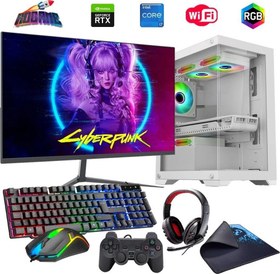 Resim Rogame İ7 13700F 16GB DDR4 480SSD 8GB RTX3050 27" 165Hz Monitörlü (Gaming SET) 