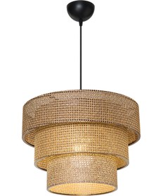 Resim Tuğbasan ROSO SARKIT KAHVE ARTI DESEN 