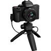 Resim Panasonic Lumix DC-G100V Aynasız Fotoğraf Makinesi Vlog Kit 