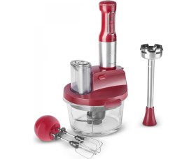 Resim Kırmızı 2000W Çok Işlevli Mutfak Robotu, Çırpma, Dilimleme, Doğrama, Blender 