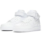 Resim Nike Air Force 1 '07 Mid Kadın Beyaz Renk Sneaker Ayakkabı 