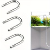 Resim Akvaryum Aksesuarları: 3 Adet U Şekilli Hava Pompası Bağlantı Parçası, U Şekilli Konektörler, Su Altı Kurulumu,Tank Bakımı,Kusursuz Entegrasyon,Modüler Sistem,Yüksek kaliteli plastik,Akvaryum Hortum Parçaları,Hava Taşı Bağlantı Parçaları,Su Meraklıları 