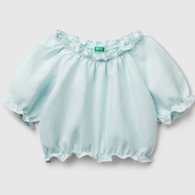 Resim United Colors Of Benetton Kız Çocuk Bluz 5ıpvcq03s Mint Mint 