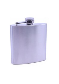 Resim Paslanmaz Çelik Cep Matarası - Hip Flask 6 Oz 