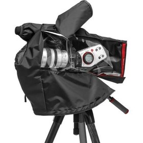 Resim Manfrotto RC-12 Pro Hafif Video Kamera Küçük ve Orta Boy Video Kamera / DSLR Teçhizatı için Yağmur Koruyucu (Siyah) 