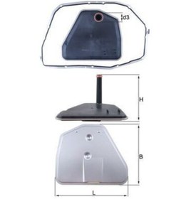 Resim Mahle Hx164d1 - Hidrolik Filtre Conta İle Audı A4 04-09 -a6 2.7- 