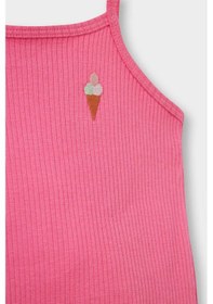 Resim DeFacto Kız Bebek 2'li Takımı Baskılı Askılı Fitilli Kaşkorse Üst Esnek Belli Tayt C1461A525SMPN206 